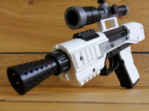 SE-44C Blaster - Star Wars - Printable - STL OBJ CAD bundle - Commercial Use 3D Print Model