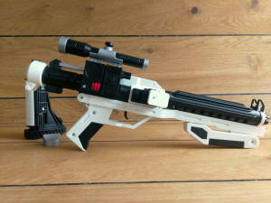F-11D Blaster Rifle - Star Wars - Printable - STL OBJ CAD bundle - Commercial Use Modelo de impresión 3D
