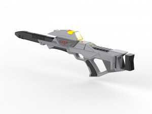 Type 3B Phaser Rifle - Star Trek First Contact - Printable - STL OBJ CAD bundle - Commercial 3D 프린트 모델