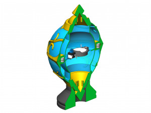 Pal Sphere - Printable - STL files - Personal Use 3D Принт Модель