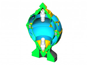Pal Sphere - Printable - STL files - Personal Use 3D Принт Модель