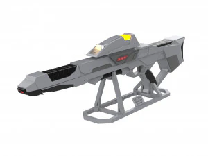 Fusil Phaser de type 3A - Star Trek First Contact - Imprimable - STL OBJ CAD bundle - Comme Modèles 3D en vedette