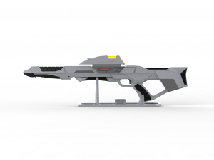 Type 3A Phaser Rifle - Star Trek First Contact - Printable - STL OBJ CAD bundle - Comme Model Cetak 3D