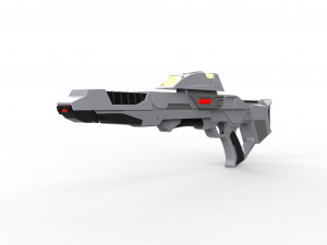 Type 3A Phaser Rifle - Star Trek First Contact - Printable - STL OBJ CAD bundle - Comme Model Cetak 3D