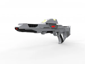 Type 3A Phaser Rifle - Star Trek First Contact - Printable - STL OBJ CAD bundle - Comme 3D Print Model