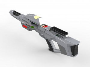 Type 3A Phaser Rifle - Star Trek First Contact - Printable - STL OBJ CAD bundle - Comme Model Cetak 3D