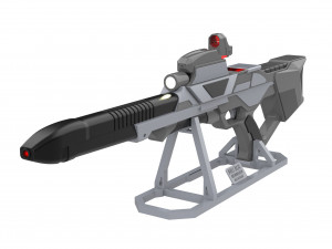 Type 3 Nemesis Phaser Rifle - Star Trek First Contact - Printable - STL OBJ CAD bundle 3D Print Model