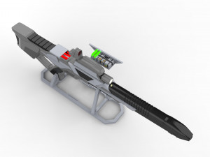 Type 3 Nemesis Phaser Rifle - Star Trek First Contact - Printable - STL OBJ CAD bundle Modèles 3D en vedette