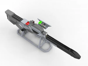 Type 3 Nemesis Phaser Rifle - Star Trek First Contact - Printable - STL OBJ CAD bundle 3D Print Model