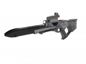 Type 3 Nemesis Phaser Rifle - Star Trek First Contact - Printable - STL OBJ CAD bundle Modèles 3D en vedette