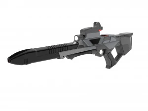 Type 3 Nemesis Phaser Rifle - Star Trek First Contact - Printable - STL OBJ CAD bundle 3D Print Model