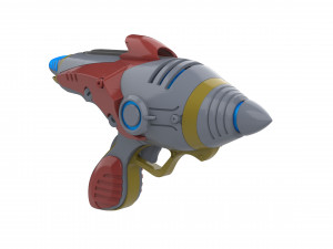 Alien Blaster - Fallout - Printable - STL files - Personal Use Modèles 3D en vedette