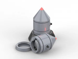 Exoscalpel - Star Trek - Printable - STL files - Personal Use 3D Print Model