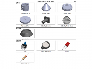Exoscalpel - Star Trek - Printable - STL files - Personal Use Modèles 3D en vedette