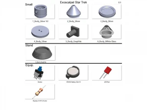 Exoscalpel - Star Trek - Printable - STL files - Personal Use 3D Print Model