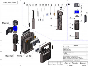 Tricorder and Communicator - Star Trek Discovery - Printable - STL OBJ CAD - Commercial 3D 打印模型