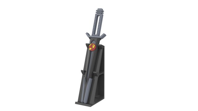 Terran Empire Dagger - Star Trek Discovery - Printable - STL OBJ CAD bundle - Commercial Use 3D Print Model .c4d .max .obj .3ds .fbx .stl .blend 