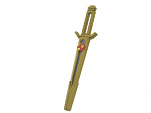 Terran Empire Dagger - Star Trek Discovery - Printable - STL OBJ CAD bundle - Commercial Use 3D Print Model