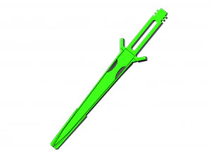 Terran Empire Dagger - Star Trek Discovery - Printable - STL OBJ CAD bundle - Commercial Use 3D Print Model