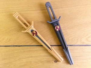 Terran Empire Dagger - Star Trek Discovery - Printable - STL OBJ CAD bundle - Commercial Use 3D Print Model