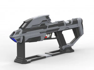Starfleet Phaser Rifle - Star Trek Picard - STL OBJ CAD bundle - Utilisation commerciale Modèles 3D en vedette