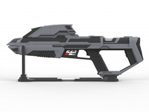 Starfleet Phaser Rifle - Star Trek Picard - STL OBJ CAD bundle - Commercial Use 3D Baskı Modeli
