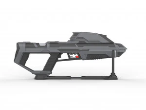 Starfleet Phaser Rifle - Star Trek Picard - STL OBJ CAD bundle - Commercial Use 3D Print Model