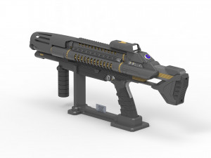 Starfleet Phaser Rifle - Star Trek Discovery - Printable - STL OBJ CAD bundle - Commercial 3D 打印模型