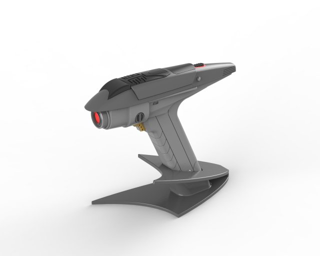 SEC 31 Phaser - Star Trek - Printable - STL OBJ CAD bundle - Commercial Use Modelo de Impressão 3D .c4d .max .obj .3ds .fbx .stl .blend 