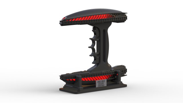 Romulan Disruptor - Star Trek - Printable - STL OBJ CAD bundle - Commercial Use 3D 프린트 모델 .c4d .max .obj .3ds .fbx .stl .blend 