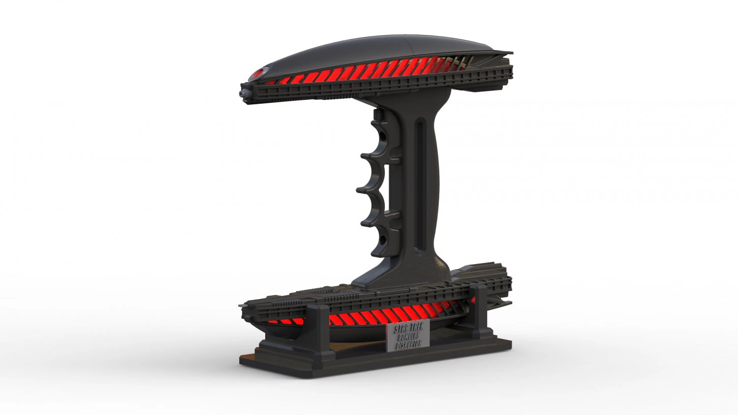 Romulan Disruptor - Star Trek - Printable - STL OBJ CAD bundle - Commercial Use 3D Print Model .c4d .max .obj .3ds .fbx .stl .blend 