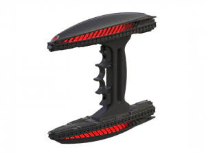Romulan Disruptor - Star Trek - Printable - STL OBJ CAD bundle - Commercial Use 3D Print Model