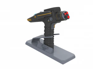 Discovery Phaser &mdash; Star Trek &mdash; для печати &mdash; пакет STL OBJ CAD &mdash; коммерческое использование 3D Принт Модель