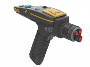 Discovery Phaser &mdash; Star Trek &mdash; для печати &mdash; пакет STL OBJ CAD &mdash; коммерческое использование 3D Принт Модель