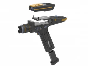 Discovery Phaser &mdash; Star Trek &mdash; для печати &mdash; пакет STL OBJ CAD &mdash; коммерческое использование 3D Принт Модель