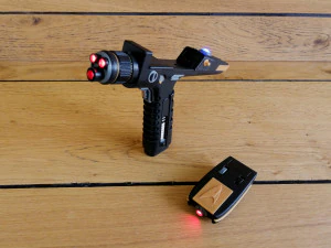 Discovery Phaser &mdash; Star Trek &mdash; для печати &mdash; пакет STL OBJ CAD &mdash; коммерческое использование 3D Принт Модель