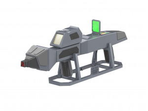 The Next Generation Type 3 Phaser Rifle - Star Trek - Printable - STL OBJ CAD bundle - Commercial 3D प्रिंट मॉडल