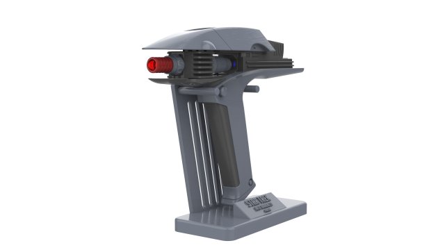 Into Darkness Phaser - Star Trek - Printable - STL OBJ CAD bundle - Commercial Use Modello di stampa 3D .c4d .max .obj .3ds .fbx .stl .blend 