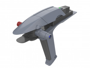 Into Darkness Phaser - Star Trek - Printable - STL OBJ CAD bundle - Commercial Use Modello di stampa 3D