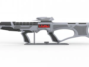 EVA Phaser Rifle - Star Trek First Contact - Printable - STL OBJ CAD bundle - Commercial 3D Print Model