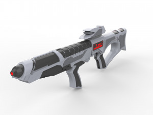 EVA Phaser Rifle - Star Trek First Contact - Printable - STL OBJ CAD bundle - Commercial Model Cetak 3D