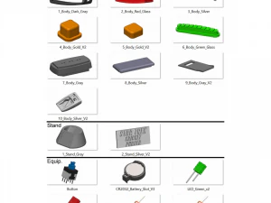 Cricket Phaser - Star Trek - Printable - STL OBJ CAD bundle - Commercial Use 3D Print Model