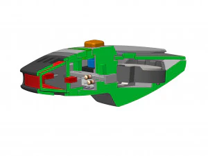Cricket Phaser - Star Trek - Printable - STL OBJ CAD bundle - Commercial Use 3D Print Model