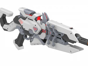 Widowmaker Talon - Overwatch - Stampabile - Pacchetto CAD STL OBJ - Uso commerciale Modello di stampa 3D