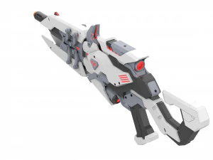 Widowmaker Talon - Overwatch - Stampabile - Pacchetto CAD STL OBJ - Uso commerciale Modello di stampa 3D