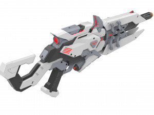 Widowmaker Talon - Overwatch - Printable - STL OBJ CAD bundle - Commercial Use 3D Baskı Modeli