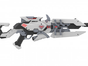 Widowmaker Talon - Overwatch - Printable - STL OBJ CAD bundle - Commercial Use 3D Baskı Modeli