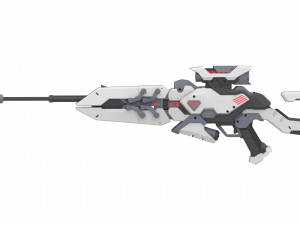 Widowmaker Talon - Overwatch - Printable - STL OBJ CAD bundle - Commercial Use 3D Baskı Modeli