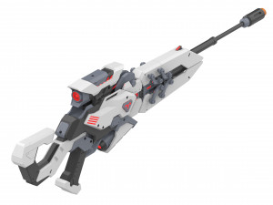 Widowmaker Talon - Overwatch - Printable - STL OBJ CAD bundle - Commercial Use 3D Baskı Modeli