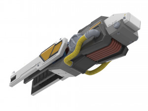 Winston Tesla Cannon - Overwatch - STL CAD bundle - Commercial Use Modello di stampa 3D